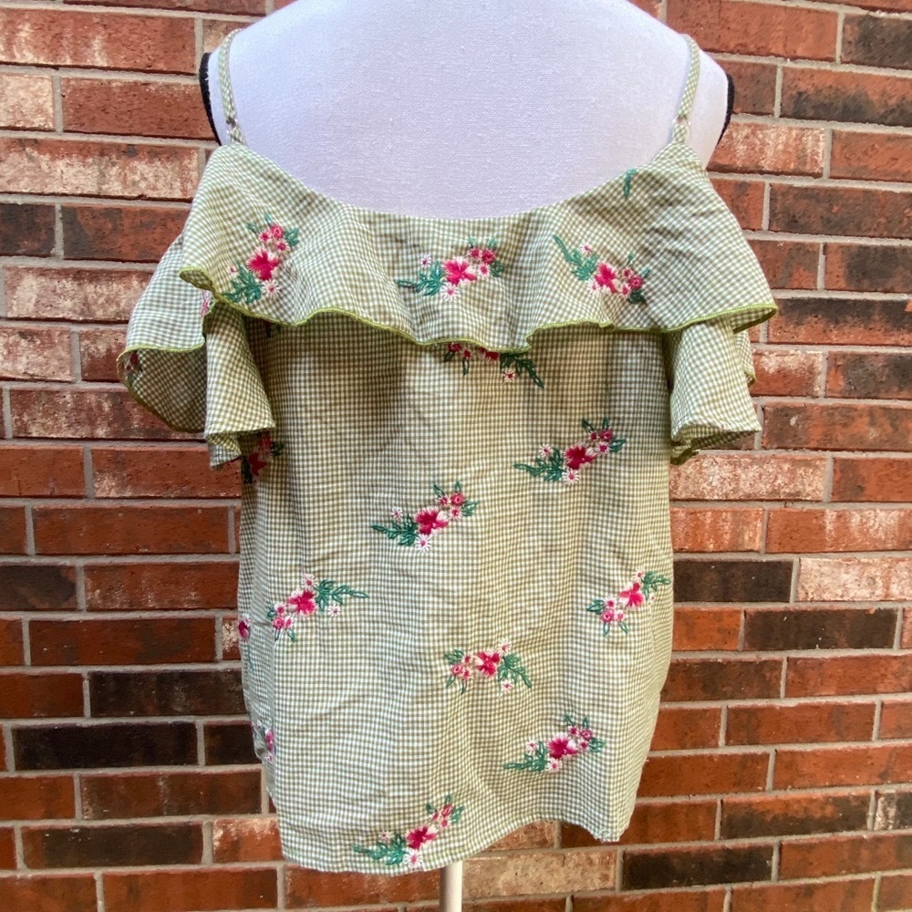 Gypsies & Moondust off shoulder Blouse - Picture 4 of 8